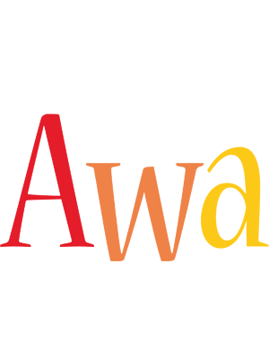 Awa birthday logo