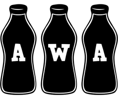 Awa bottle logo