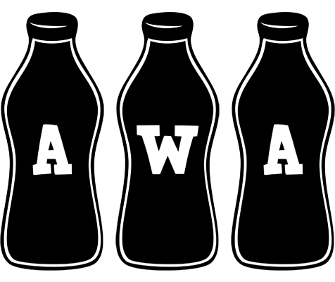 Awa bottle logo