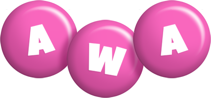Awa candy-pink logo