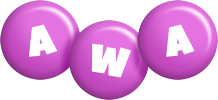 Awa candy-purple logo