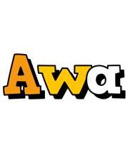 Awa cartoon logo