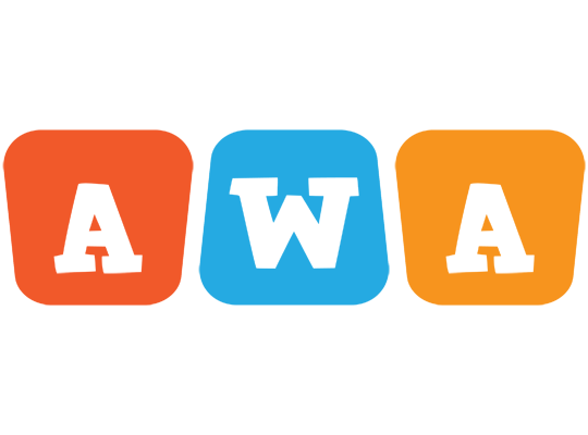 Awa comics logo