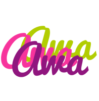 Awa flowers logo