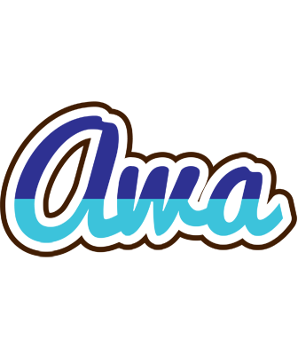Awa raining logo
