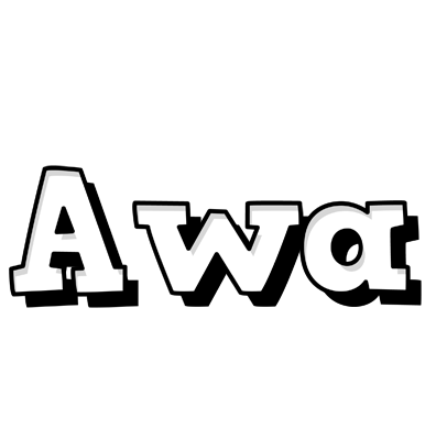 Awa snowing logo