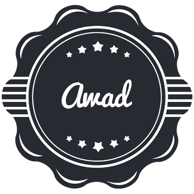 Awad badge logo