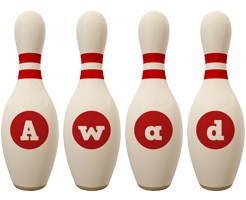 Awad bowling-pin logo