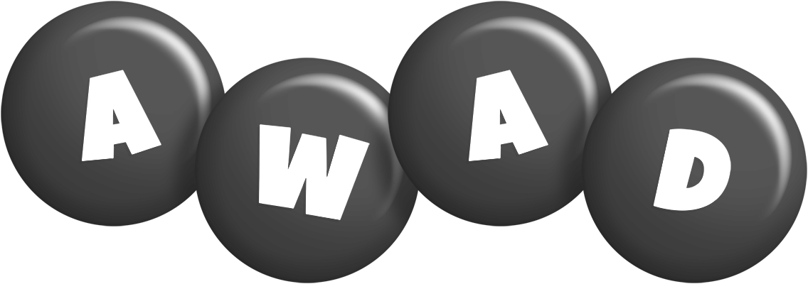Awad candy-black logo