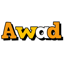 Awad cartoon logo