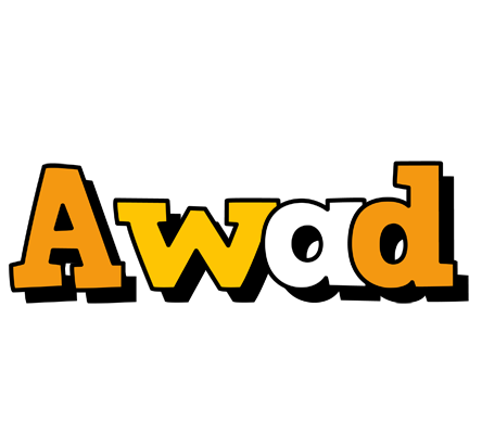 Awad cartoon logo