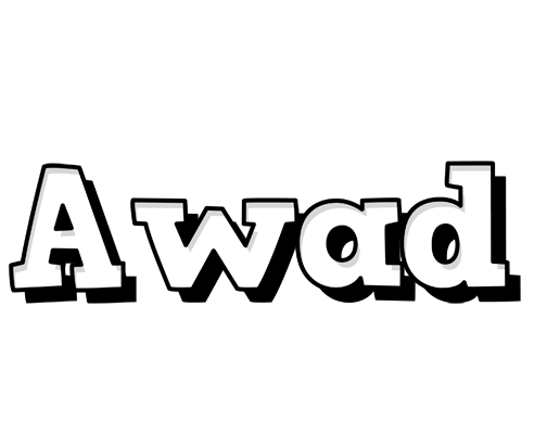 Awad snowing logo