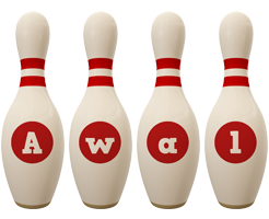 Awal bowling-pin logo