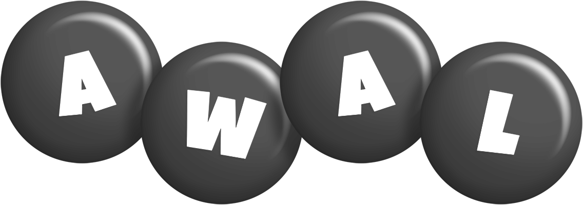 Awal candy-black logo