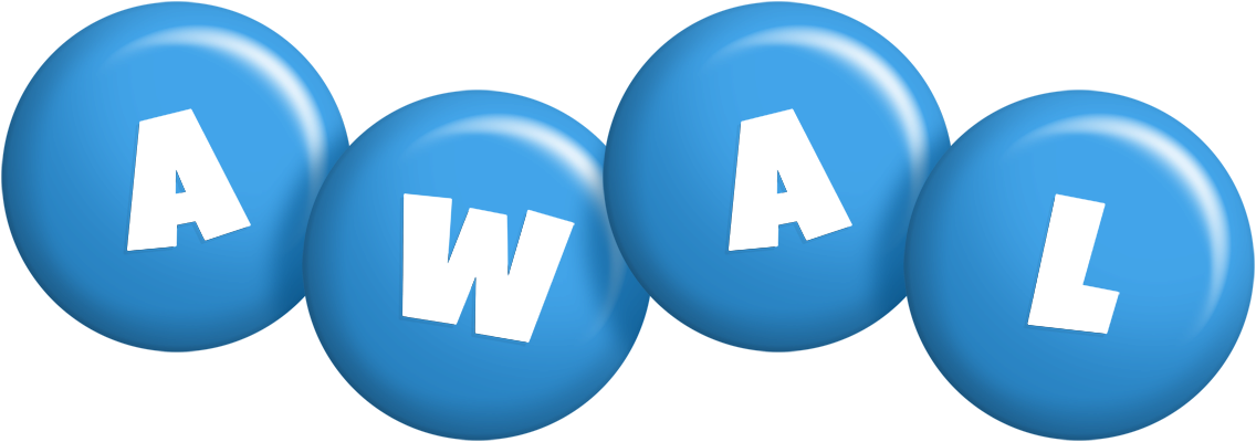 Awal candy-blue logo