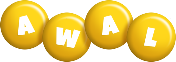 Awal candy-yellow logo