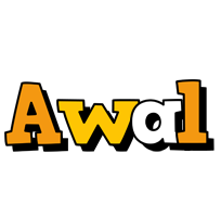 Awal cartoon logo