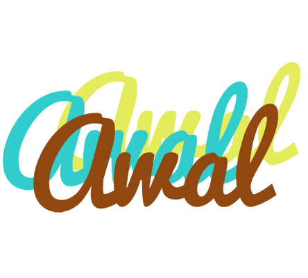 Awal cupcake logo