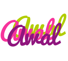 Awal flowers logo