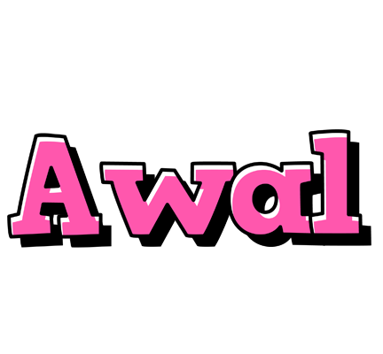 Awal girlish logo