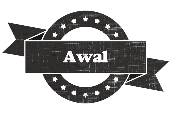 Awal grunge logo