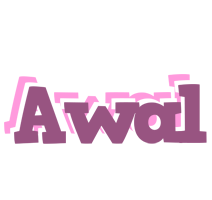Awal relaxing logo