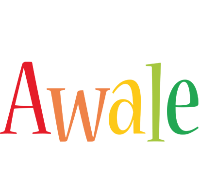 Awale birthday logo