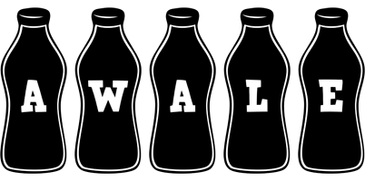 Awale bottle logo