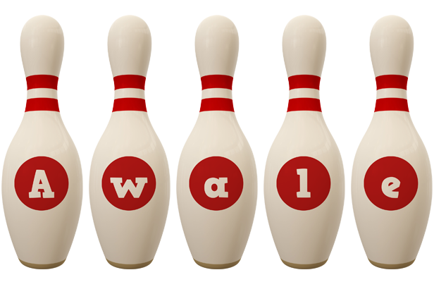 Awale bowling-pin logo