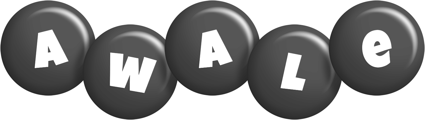 Awale candy-black logo