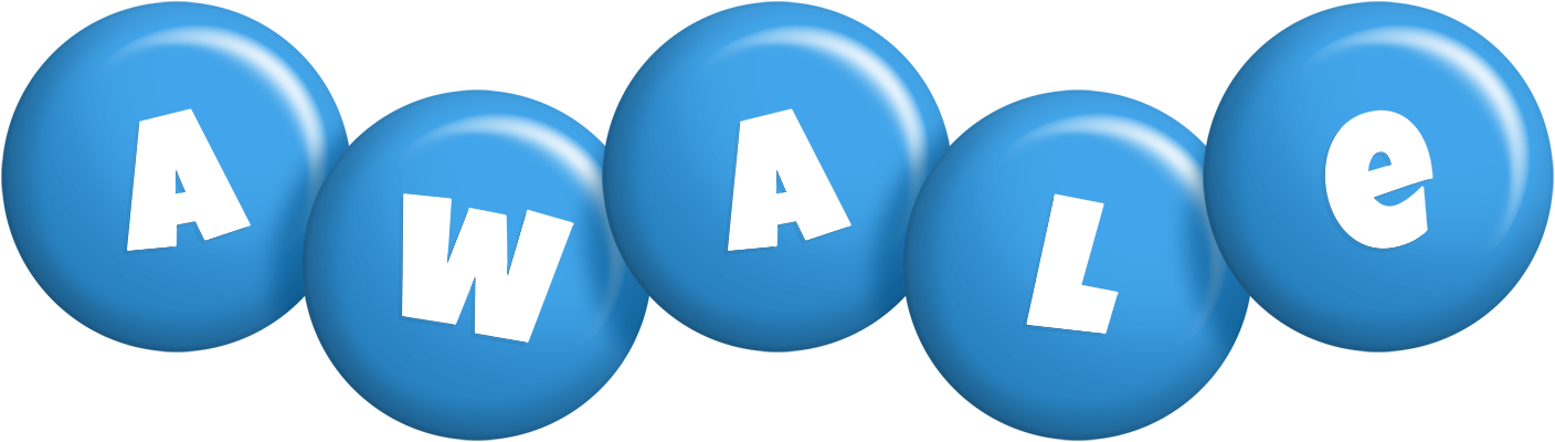 Awale candy-blue logo