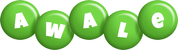 Awale candy-green logo