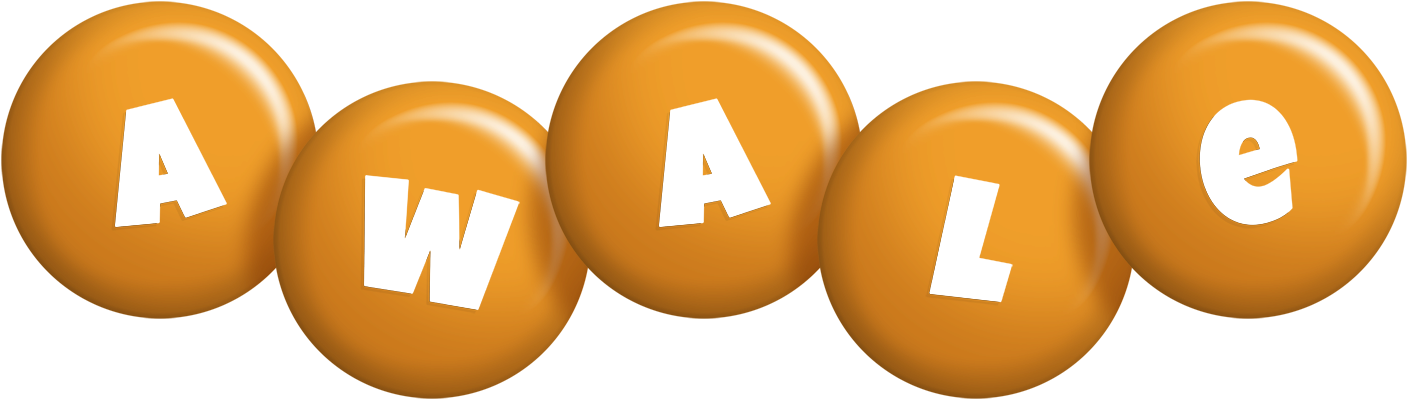 Awale candy-orange logo