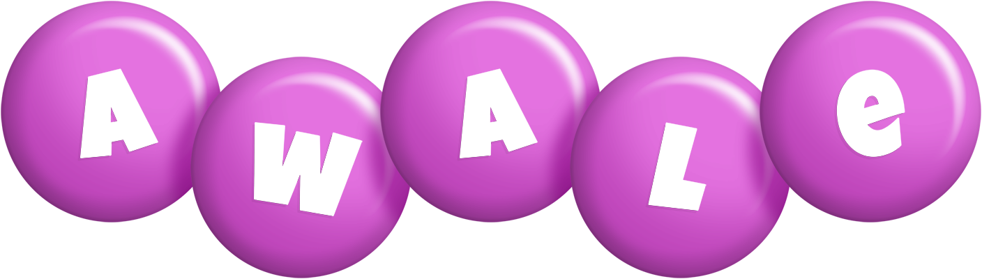 Awale candy-purple logo