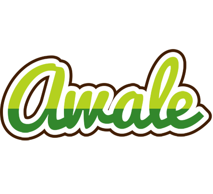 Awale golfing logo