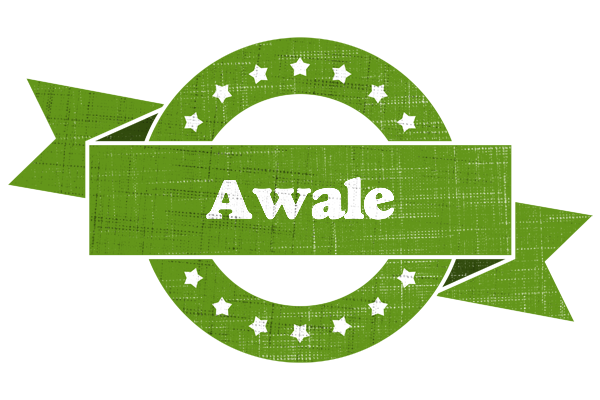 Awale natural logo