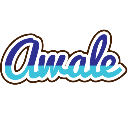 Awale raining logo