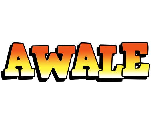 Awale sunset logo