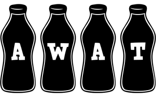 Awat bottle logo