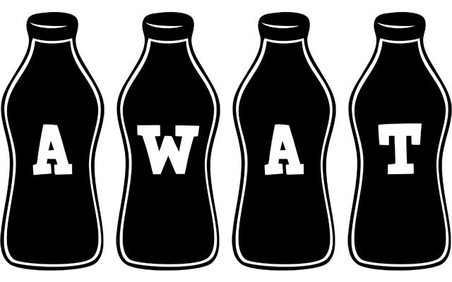 Awat bottle logo