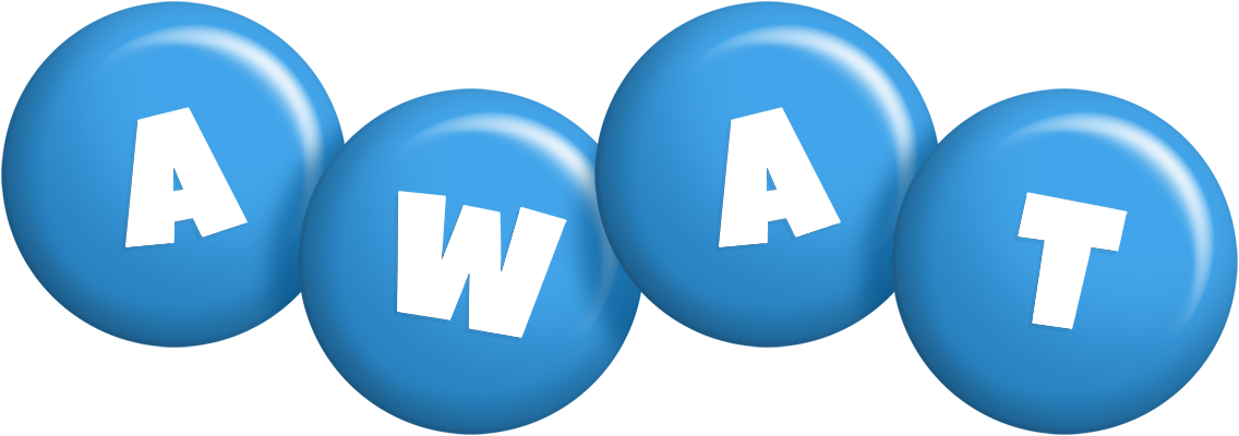 Awat candy-blue logo