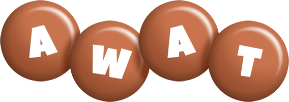 Awat candy-brown logo