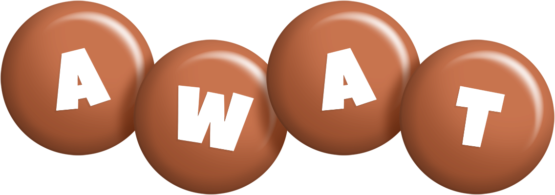 Awat candy-brown logo
