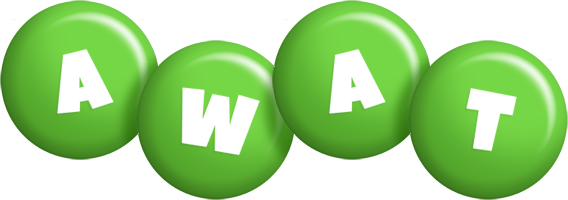 Awat candy-green logo