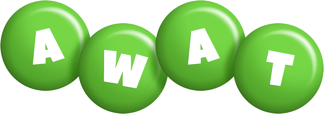 Awat candy-green logo