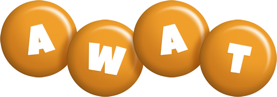 Awat candy-orange logo