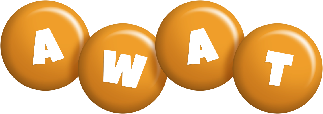 Awat candy-orange logo