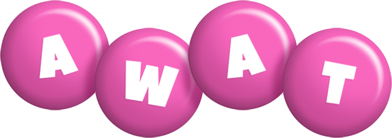 Awat candy-pink logo