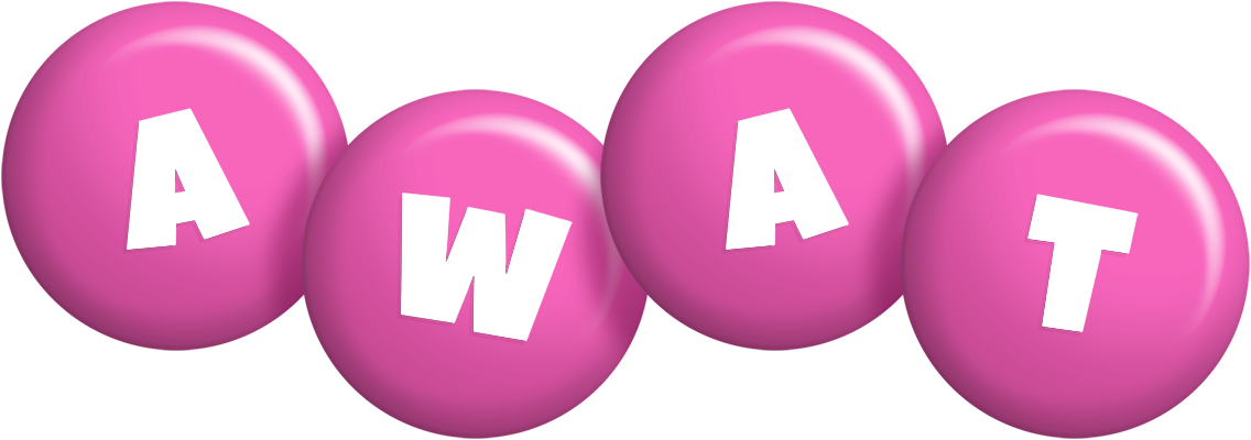 Awat candy-pink logo