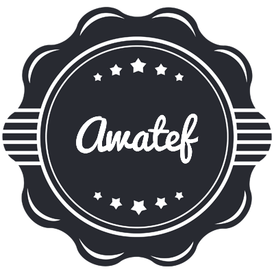 Awatef badge logo